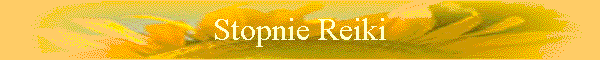 Stopnie Reiki