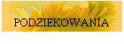PODZIEKOWANIA