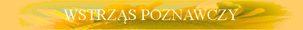 WSTRZS POZNAWCZY