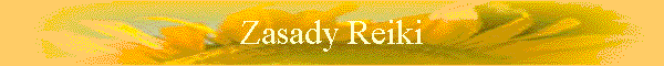 Zasady Reiki